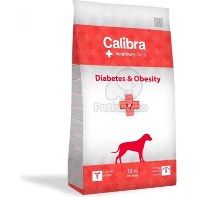 Calibra Veterinary Diets Diabetes & Obesity суха храна за кучета 12 кг