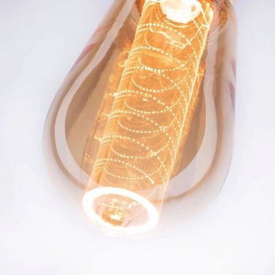 Paulmann LED žárovka E27 ST64 4W Inner Glow spirálový vzor 28598