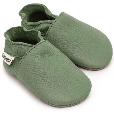 Liliputi Barefoot topánočky Liliputi Soft Paws Pistachio zelená