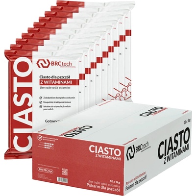 BRCtech Cukrové těsto pro včely 10 kg – Hledejceny.cz