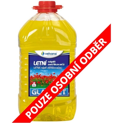 Velvana Glacidet Letní kapalina do ostřikovačů 5 l – Zbozi.Blesk.cz