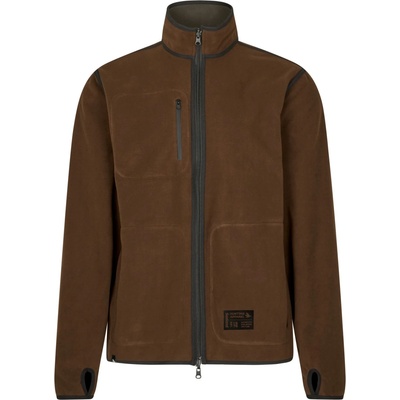 Seeland Мъжко поларено яке Seeland Rogue Solid Reversible Fleecejacke Fleece jacket - Grizzly Brown / Demitasse Brown - размер XL (005-6851-0113)