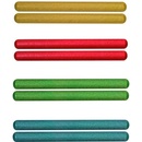 Goldon Farebné rytmické drievka pár žltá