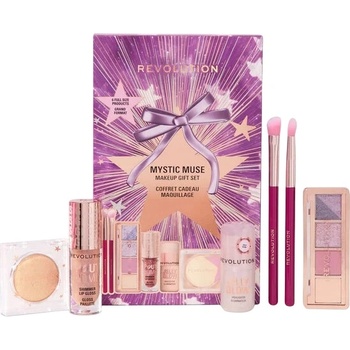 Makeup Revolution Подаръчен комплект Mystic Muse Shimmer, 6 части