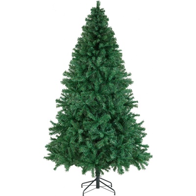 Tectake 405699 Umelý vianočný stromček Dasher 210 cm