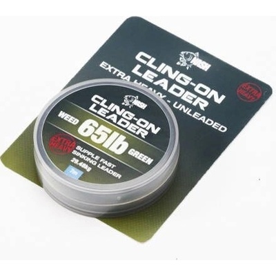 Nash Pletivo cling-on leader 7 m 0,1 mm