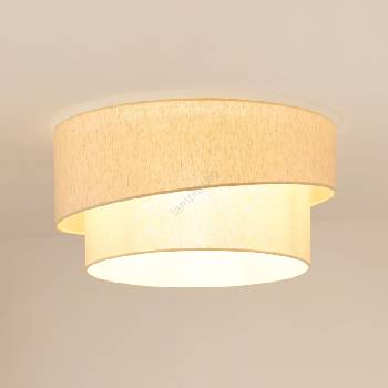 Brilagi - Плафон SHINE 1xE27/15W/230V Ø 50 см кремав (BG1280)