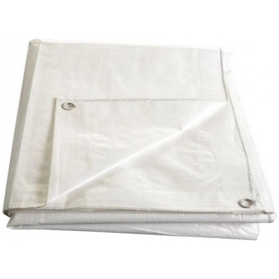 MAT plachta s oky kašírovaná 140g/m² 6x10m průhledná/bílá