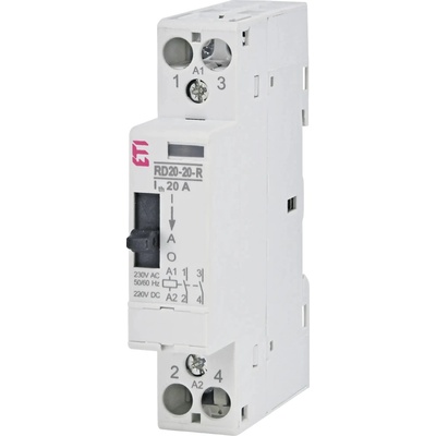 ETI RD 20-20-R-230V AC/DC 2NO