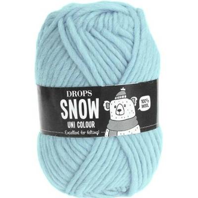 Příze DROPS Snow uni color 31 - pastelová modrá