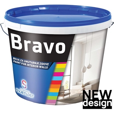 SVJETLOST Bravo Vnútorná farba biela 10L
