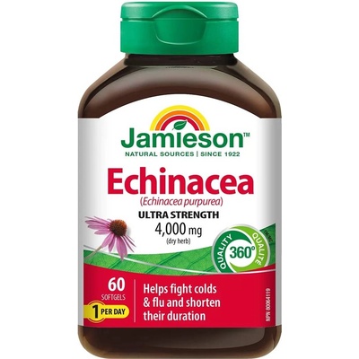 Jamieson Ехинацея, 4000 mg, 60 капсули, Jamieson