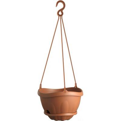 BAMA Závěsný květináč GONDOLA, 28cm, terracotta