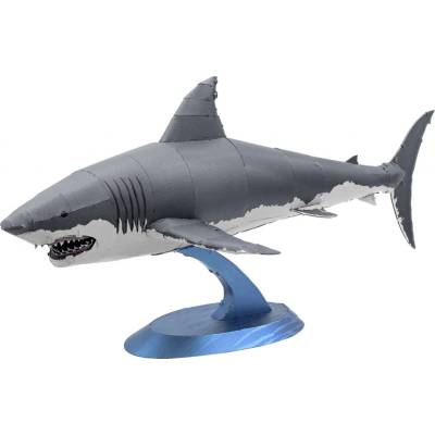 Metal Earth 3D puzzle Velký bílý žralok 38 ks