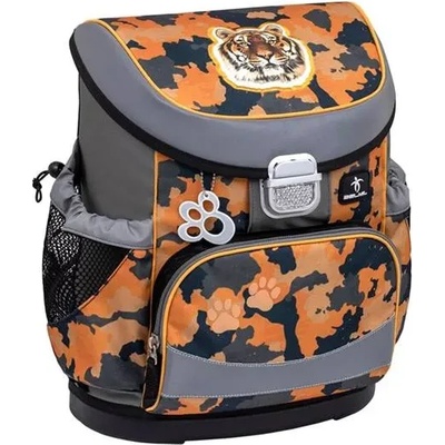 Belmil Ученическа раница Belmil Orange Camouflage, 36x28x17 см