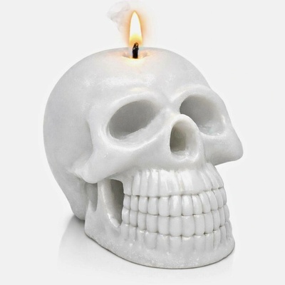Svíčkománie3D Hororová lebka bílá 235 g