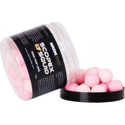 Kevin Nash Scopex Squid plavajúce boilies pop up Pink 75g 15mm