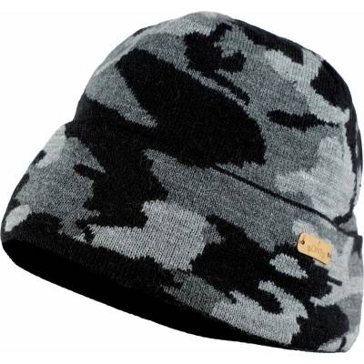 Bontis dětská maskáčová čepice šedá