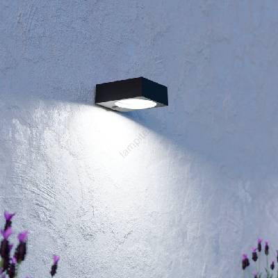 EGLO 901914-LED Соларно осветително тяло със сензор DARFANO LED/6, 5W/3, 7V 2000mAh черно (EG901914)