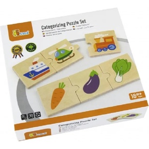 Viga Toys Образователен пъзел Viga - Категории (51608) - ozone