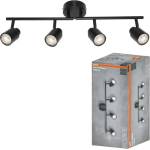 OSRAM Led ЛАМПА spot primal black 4xgu10 black ledvance (4099854587405)