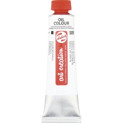 Olejová barva bílá Titanium white 40 ml