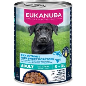 EUKANUBA Консерва EUKANUBA Adult, богата на пъстърва със сладки картофи 400 г (1724-6240)