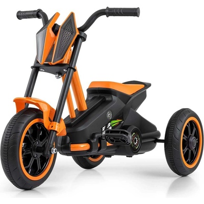 Gokart Dětská motokára RIDER šlapací oranž