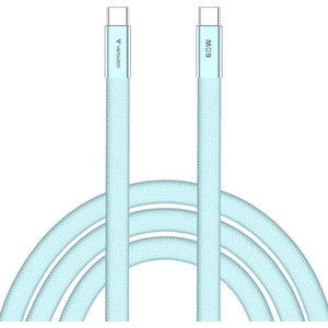 Verbatim Кабел Sync & Charge SoftTouch USB-C, 60W, 120cm, син (30273)