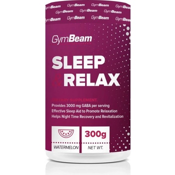 GymBeam Sleep & Relax Červený melón 300 g
