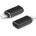 Gigapack iPhone 14 Plus / 14 Pro Max / 14 Pro GIGAPACK Адаптер Type-C гнездо - Lightning, пренос на данни и зареждане, ЧЕРЕН GP-90783 (GP-90783)
