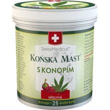 Swissmedicus Koňská mast s konopím hřejivá 250 ml