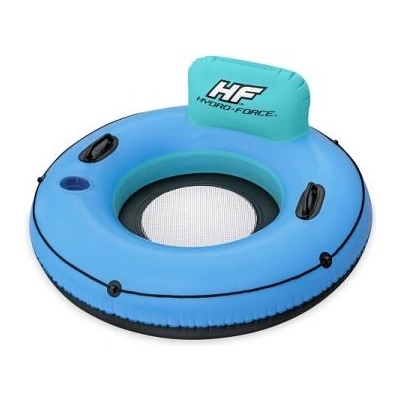 Bestway Надуваем стол за вода Whitecup, диаметър 106см, синьо