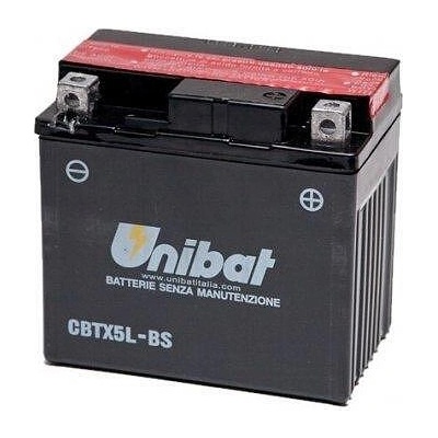 Unibat AGM 12V 4Ah right+ CBTX5L-BS