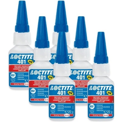 Henkel LOCTITE Sekundové lepidlo 401 20 g