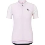 Scott Дамска фланелка с къс ръкав за колоездене Scott Women's Jersey Endurance S/S Cycling jersey - Bliss Pink / Cotton White (156-2863-0113)