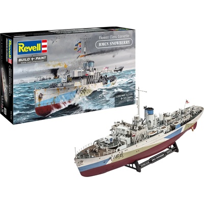 Revell Flower Class Corvette HMCS SNOWBERRY 1:144