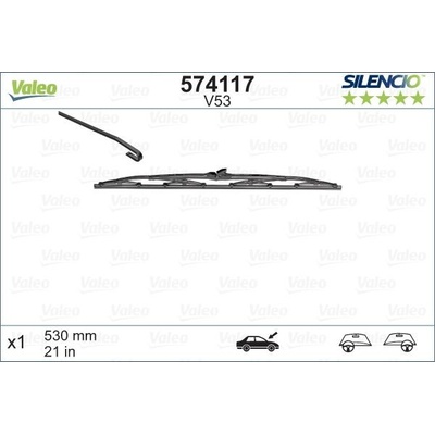 Valeo Silencio 530 mm V53 VA 574117