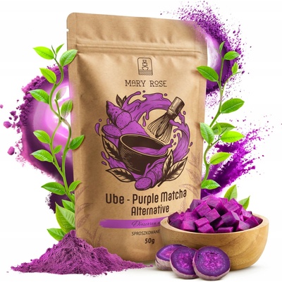 Mary Rose PURPLE MATCHA Ube v prášku 50 g
