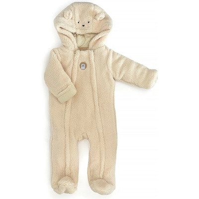 Zimní kojenecká kombinéza Pidilidi PD Beige – Zboží Dáma