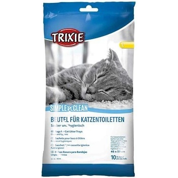 Trixie Vrecká pre mačacie wc 59 x 46 cm 10 ks