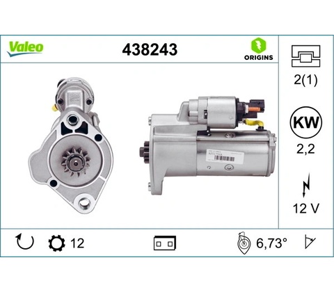 żtartér VALEO 438243