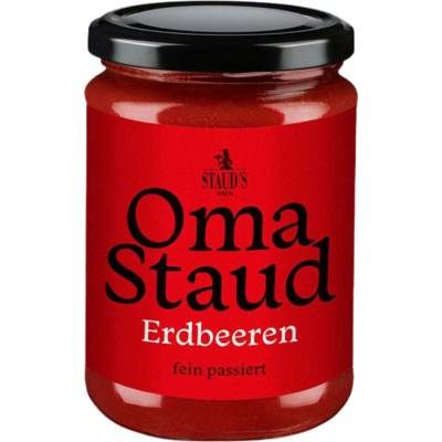 Staud‘s Oma Staud jahodový džem jemně pasírovaný 450 g