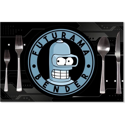 Sablio Prestieranie Futurama Bender Technology 40x30cm