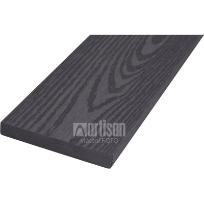 WPC dřevoplastové plotovky rovné LamboDeck 13x90x1500 - Dark Grey