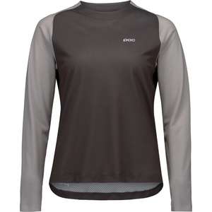 POC Дамска фланелка с дълъг ръкав за колоездене POC Women's Motion Air L/S Jersey Cycling jersey - Granite Grey (156-2592-0212)