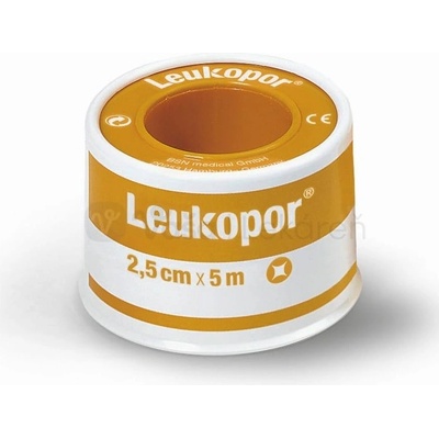 Leukopor Náplasť na cievke 1 cievková náplasť