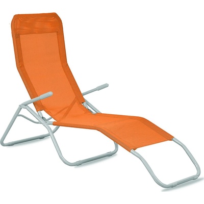 AGA Zahradní lehátko SIESTA 164C Orange