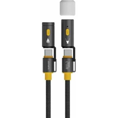 4smarts 541240 USB-C - USB-C 1,5m černý
