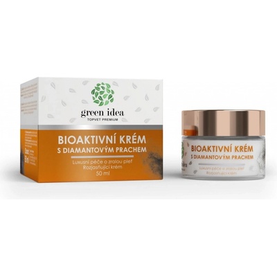 Green idea Bioaktivní krém s diamantovým prachem 50 ml